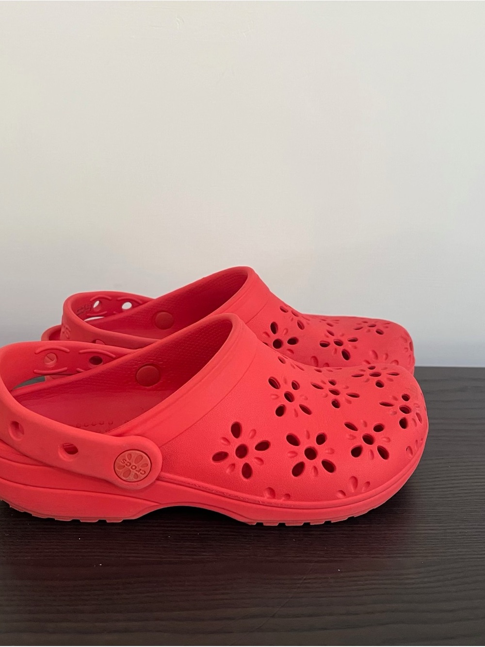 CROCS Kids’ Classic Floral Cut Out Clog